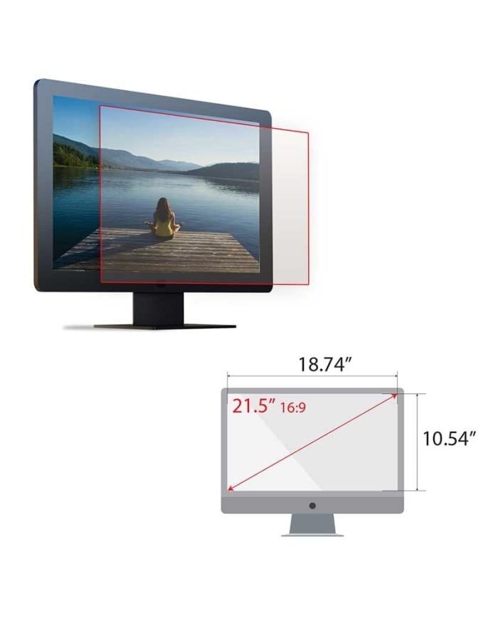 RETICARE Eye Protector for 21.5-inch Monitors (352M-0121-B)
