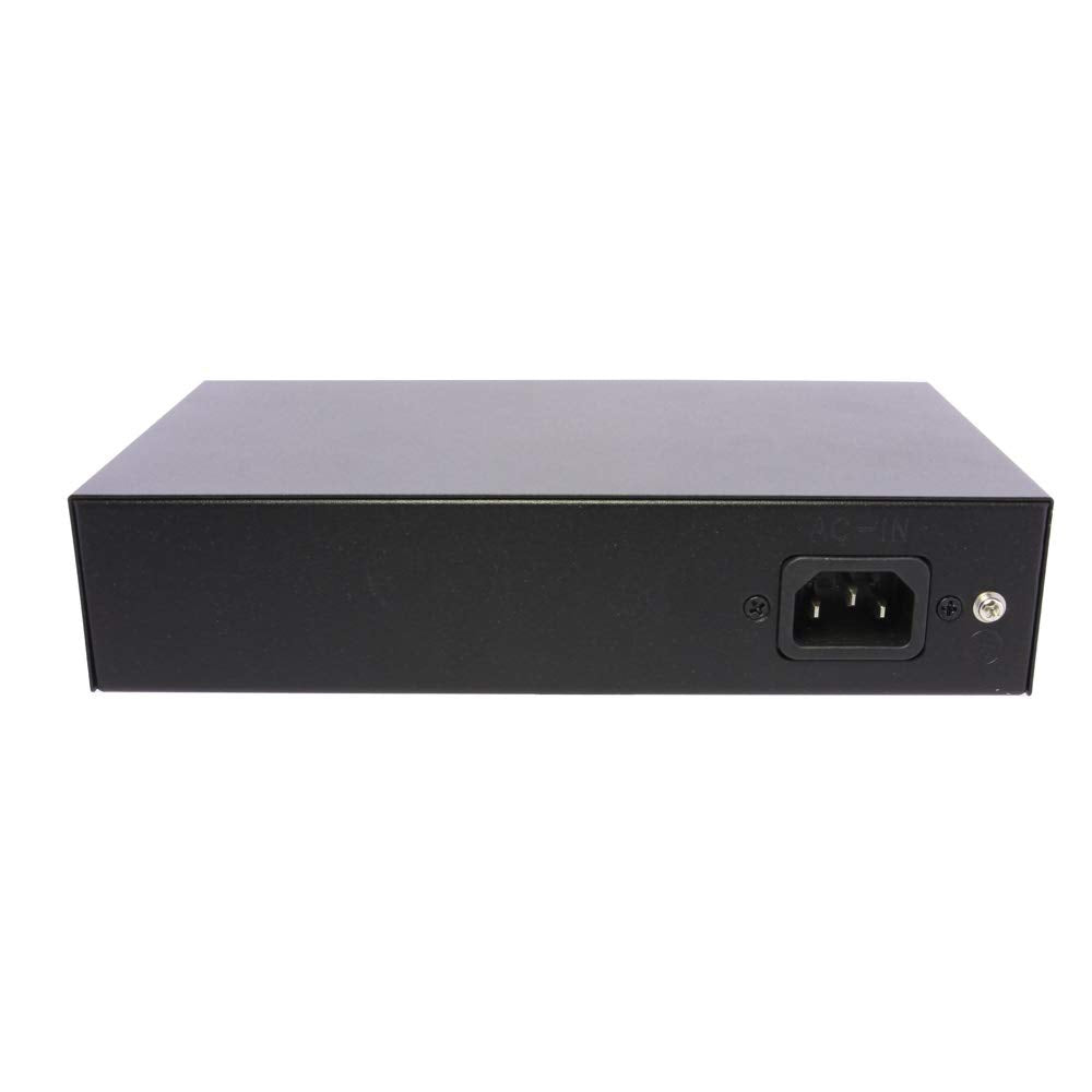axGear PoE Network Switch 10/100m Power Injector 4 Port + 2 Port Power Over Ethernet