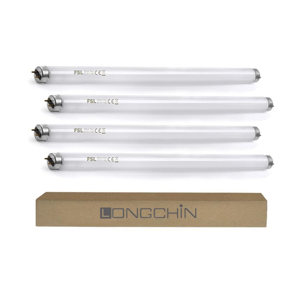 Longchin T8F10W BL 10W Bug Zapper Replacement Light Bulbs for 20W Devices 13-inch