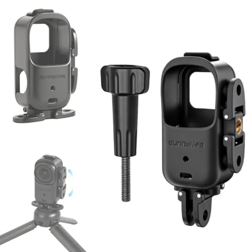 Honlyn Vertical & Horizontal Action Mount Bracket Frame for DJI Osmo Nano, Expansion Adapter to Connect Other Camera Accessories