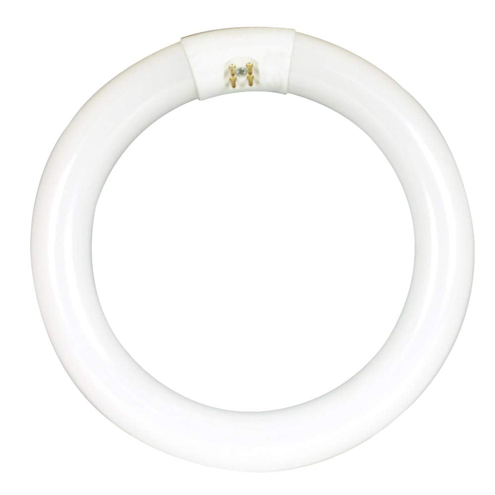 Feit Electric 8-inch 15 Watt LED Circular Tube T9 Replacement, Cool White, 4100K, G10Q Base, Plug & Play, Requires Compatible Existing Ballast