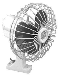SeaChoice 6 inch Oscillating 12V Fan by SEACHOICE