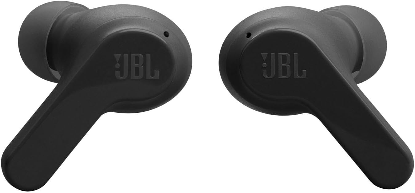 JBL Vibe Beam True Wireless Bluetooth In-Ear Headphones - Black (Renewed)