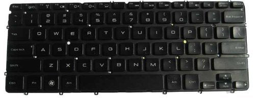 New Replacement for DELL XPS 13 9333 Ultrabook Keyboard Backlit US Black No Frame