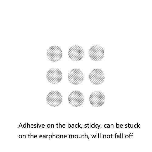 Earbuds Filters Earphone Filter Mesh Compatible for Raycon E55 E25,Skullcandy Indy,Sennheiser ie800 IE40 PRO,Bang & Olufsen Beoplay h5 E8,Samsung…