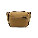 Peak Design Everyday Sling 3L, Coyote, Padded Adjustable Shoulder Strap for Crossbody or Waist Carry, FlexFold Divider, Ideal for Carrying Cameras or