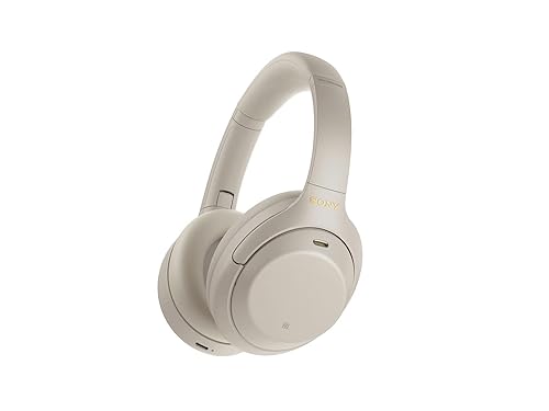 Sony WH-1000XM4 Noise Cancelling Wireless Headphones - 30hr Battery Life - Over Ear Style - Optimised for Alexa and Google Assistant - Built-in mic…