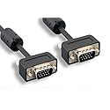 AYA Micro SVGA (HD15) Male Cable Dual Ferrites 32AWG 1920x1200 (WUXGA) (50Ft)
