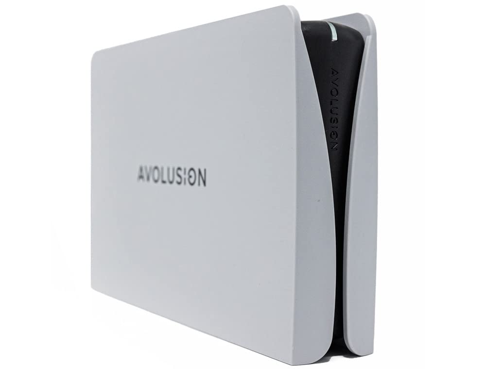 Avolusion PRO-5Y (White) 4TB USB 3.0 External Gaming Hard Drive for PS5 / PS4 Game Console - 2 Year Warranty (Renewed)