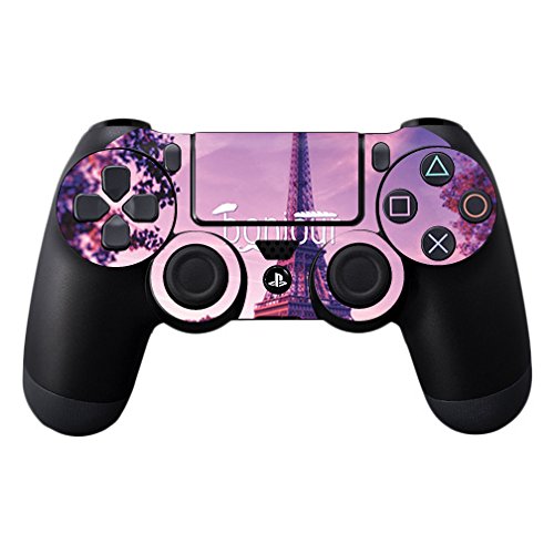 MightySkins Skin Compatible with Sony PS4 Controller - Bonjour | Protective, Durable, and Unique Vinyl Decal wrap Cover | Easy to Apply, Remove,