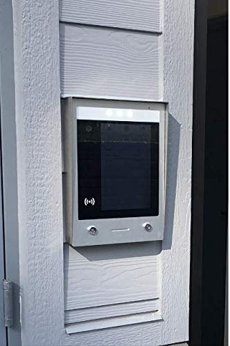 GBF SentryLink Smart Full IP Video Door Station/ Smart Video Intercom System for 8-1000 Units Apartment (Surface Mounted)- 1080P HD camera, Control