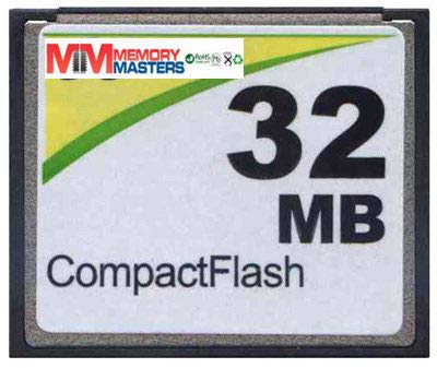 MemoryMasters 32MB CompactFlash Card - Standard Speed (p/n CF-32MB)