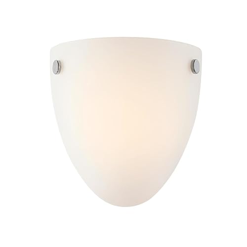 Westinghouse Lighting 6135100 Lehigh Traditional One-Light, 9 Watt LED Indoor Wall Fixture with Color Temperature Selection, Brushed Nickel Finish