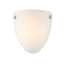 Westinghouse Lighting 6135100 Lehigh Traditional One-Light, 9 Watt LED Indoor Wall Fixture with Color Temperature Selection, Brushed Nickel Finish