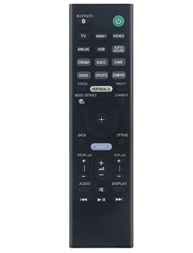 RMT-AH400U Remote Control Replace Compatible with Sony Speaker System HT-Z9F SA-Z9F SA-WZF9