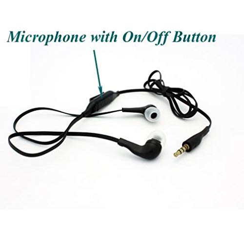 Wired Earphones Headphones Handsfree Mic for Moto G Stylus 5G - 3.5mm Headset Earbuds Earpieces Microphone Compatible with Motorola Moto G Stylus 5G
