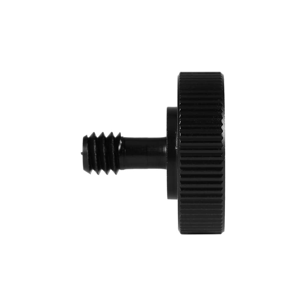 Acouto Black 1/4" Male to 1/4" Female Screw Adapter for Camera Tr Bracket Stand