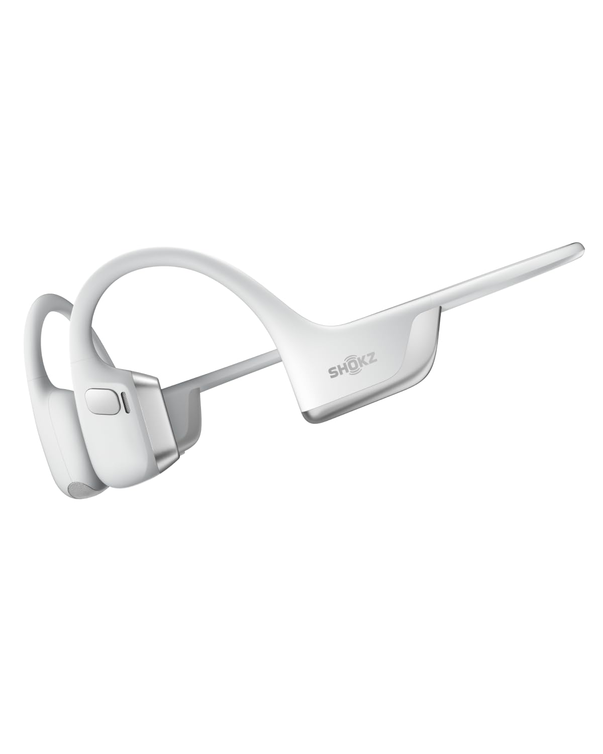 SHOKZ OpenRun Pro 2 Bone Conduction Bluetooth Sport Headphones, Silver