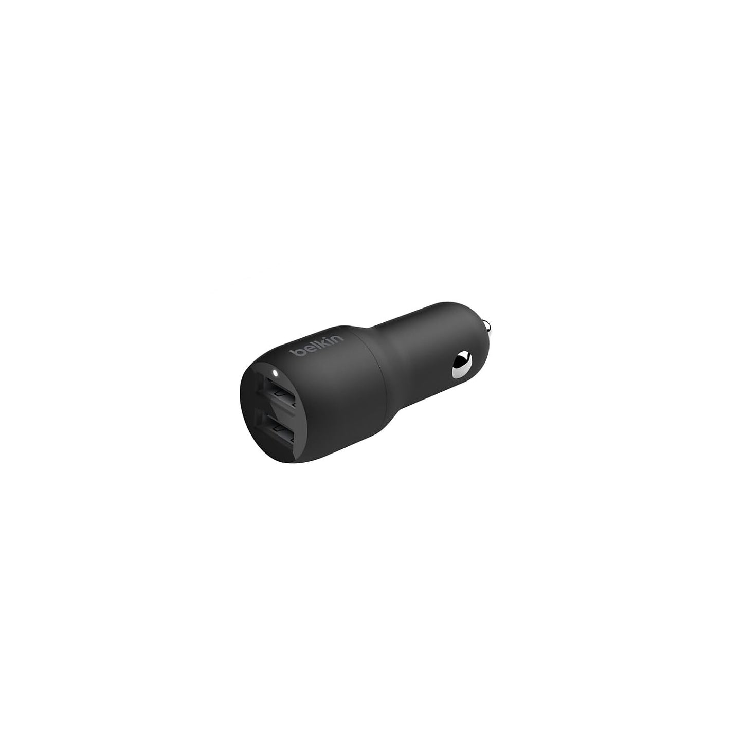 Belkin 24 Watt Dual USB Car Charger - 2 12W USB A Ports with Fast Charging for Apple iPhone 14, 14 Pro, 14 Pro Max, iPhone 13, 13 Pro, 13 Pro Max