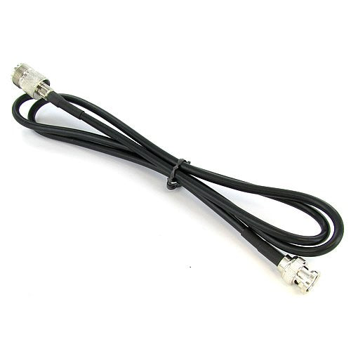 Valley Enterprises BNC Male to UHF Female SO-239 Two-Way Radio Antenna RG-58 Patch Cable 3 Feet