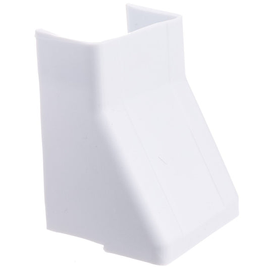 Cord Cover Cable Raceway, 1.75 inch Surface Mount Cable Raceway Ceiling Entry On-Wall Cord Concealer, Cord Organizer/Wire Hider and Protector, White