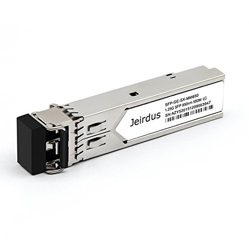 Jeirdus for Arista Edge Switch Router Transceiver, 1.25Gb/s SFP Module, MMF, 850nm, 550m