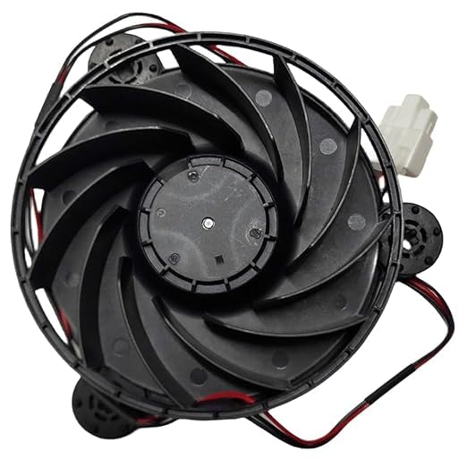 GW12E12MS3MB-52 DC12V 0.13A 123MM Fan - 3-Wire Refrigerator Cooling Fan