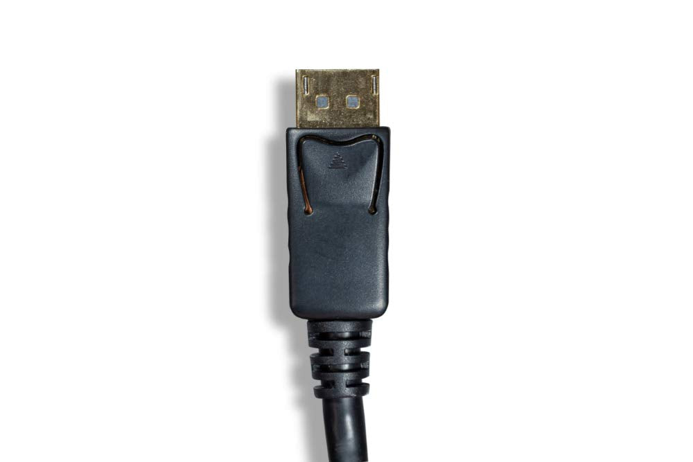 Cablelera DisplayPort to DVI Cable, Passive DP to DVI-D, 3ft, 2-Pack - One-Way DisplayPort Source to DVI Display
