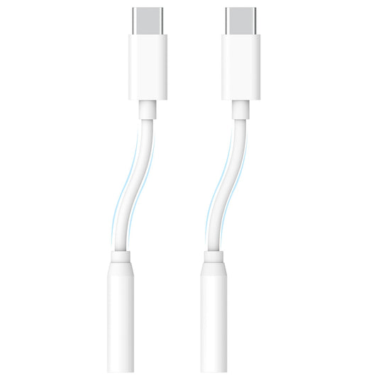 USB C to 3.5mm Audio Adapter, 2 Pack Aux to USB C Headphone Jack Dongle for iPhone 17/16/ 15 Series, Compatible with Samsung Galaxy S24/ S23/ S22/ S21