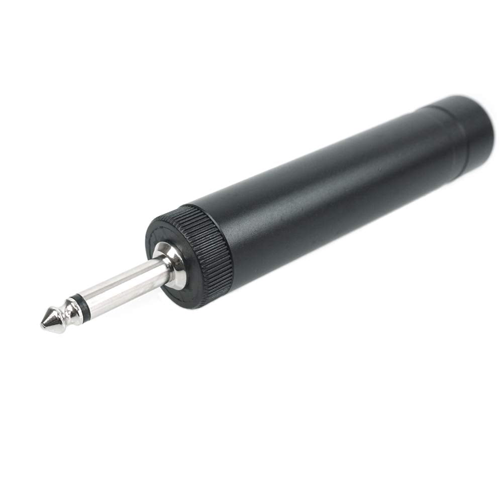 CamDesign 1/4-Inch 6.35mm Mono Male to 1/8-Inch 3.5mm Female Audio Adapter Connector Converter for Microphone Amplifier Sound Console Sound Pickup