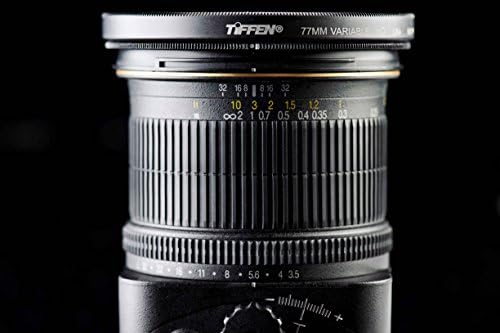 Tiffen 62VND 62mm Variable Neutral Density Camera Filter|2 to 8-Stop|Light Control|Film and Digital/Video/Photography