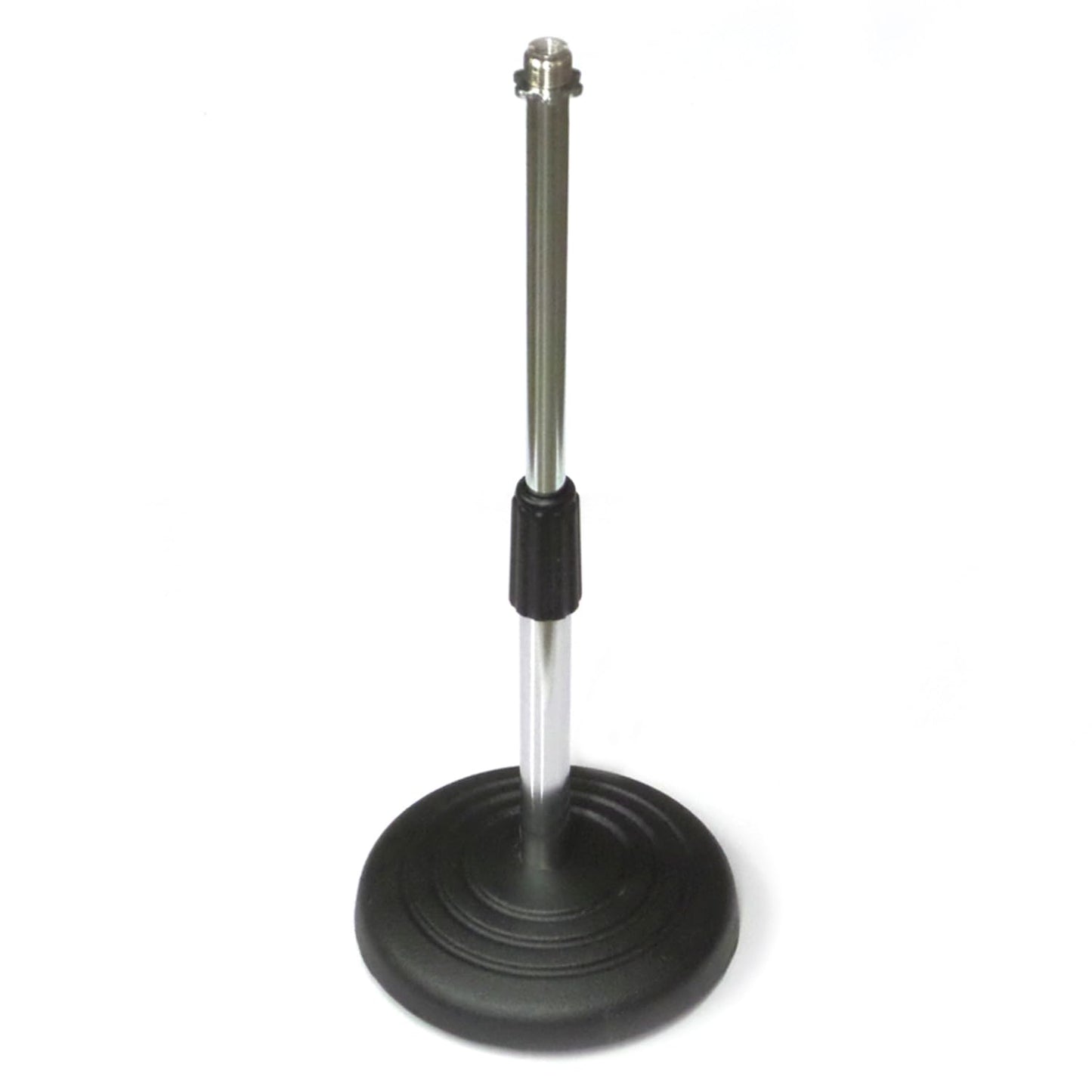 Desktop Microphone Stand, Low Profile-Adjustable Height 6" Mic Base-Performance Plus (AD7S)