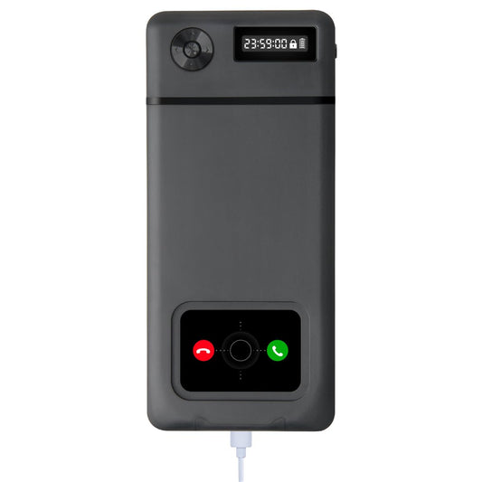 Phone Lock Box with Timer,Phone Lock Box,90 Days of Continuous Use,Quiet Mode,2 Charging Ports,Excessive Games,Mobile Phone Addiction