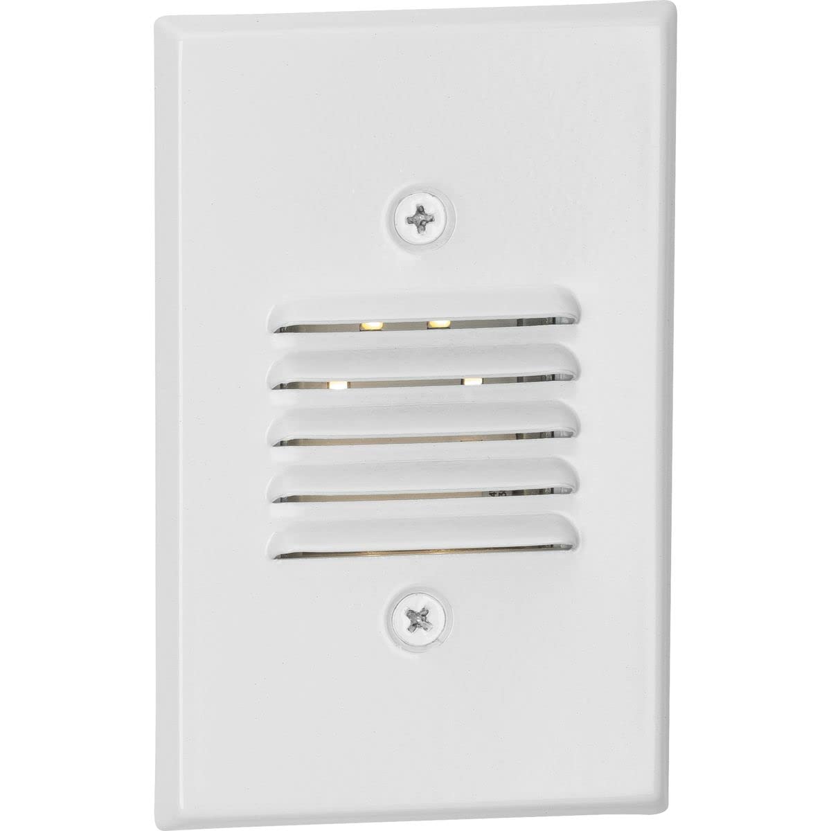 Progress Lighting LED Indoor Louvered Step Light, Indoor, P660003-028-30K, Satin White