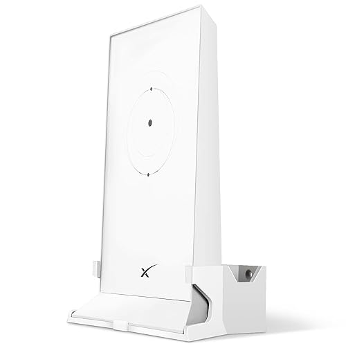 KINEEPLE 2in1 Wall mounting Kit for Starlink Router Wall Mount and Starlink Ethernet Adapter Wall Mount Bracket Holder,Stability Protection