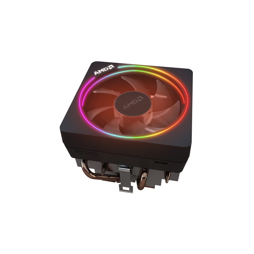 AMD Wraith Prism Cooler with RGB-Controlled Illumination, 4.69"L x 4.13"W x 3.66"H