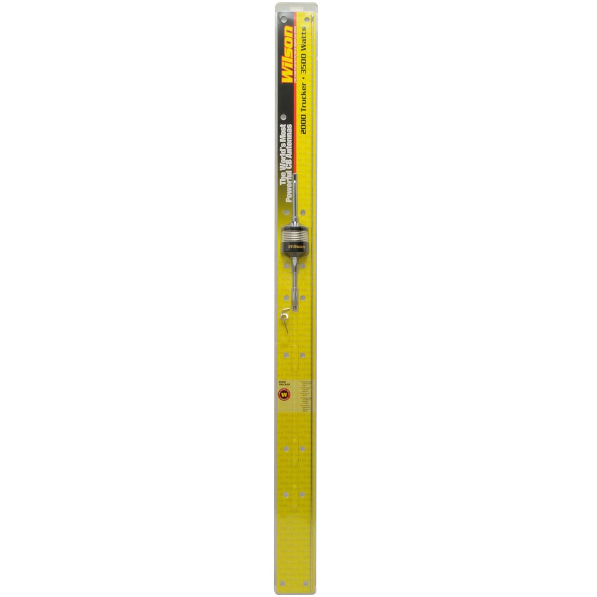 Wilson Antennas T2000 Series Mobile CB Trucker Antenna, AM|FM Ready, Black