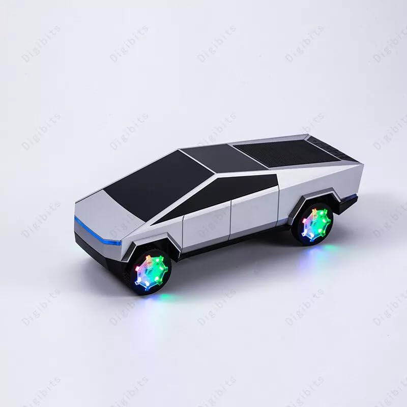 Exotic Audio VILOFAL Cyberpickup Bluetooth Speaker + Car Wireless Charger, RGB Lights, Children Truck Toy