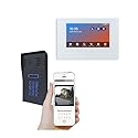 GBF Smart Video Door Phone & Doorbell Intercom System Kit,1080P HD, Smart Keypad, One 7" Touch Monitor (One 3rd gen IP Door Station PL963PMBL-POE
