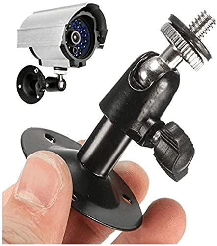 Security Wall Mount for Oculus Sensor Arlo, Arlo Pro,R Stick Up Cam Wired/Battery,GDQLCNXB Metal Security Camera Bracket Outdoor Indoor 360° Rotation