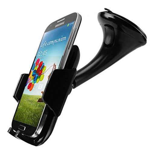 Car Mount Phone Holder Windshield Swivel Cradle Stand Window Glass Dock Suction for Verizon Motorola Moto Z Force Droid - Verizon Motorola Moto Z Play