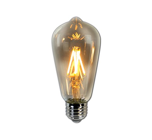 Newhouse Lighting 3.5W ST64 Vintage Edison LED Filament Light Bulb (E26), Dimmable, Energy-Saving, 2200K