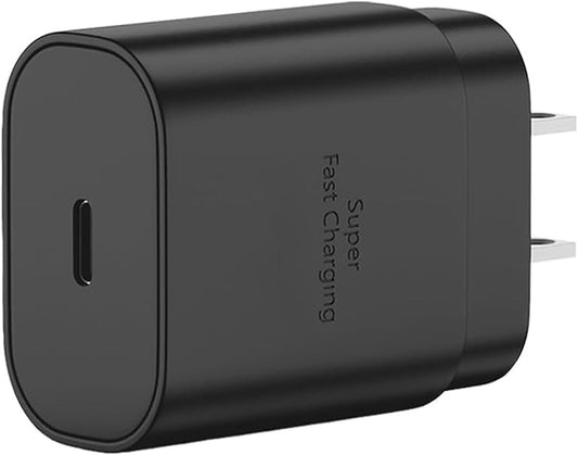 TT&C USB C Block 30W PD Super Fast Charger Type C Plug Cube Wall Adapter Power Brick Compatible with iPhone 17, 17e, 17 Pro Max, 16, 16e, 15, 14, 13