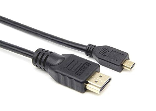 Micro HDMI to HDMI - 5 Feet, Support Full HD and 4K Audio and Video Output- Compatible with Sony Handycam HDR-CX405, HDR-CX455, HDR-CX675, FDR-AX33