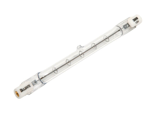 Bulbrite Q300T3CL 120-Volt Halogen Long J-Type Torchiere Bulb, 300-Watt