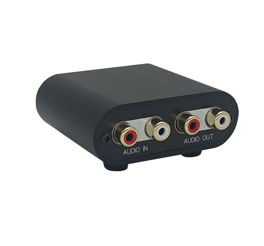 TENEALAY RCA Audio Volume Controller, line Volume Control Box, Mini attenuator knob -RC11