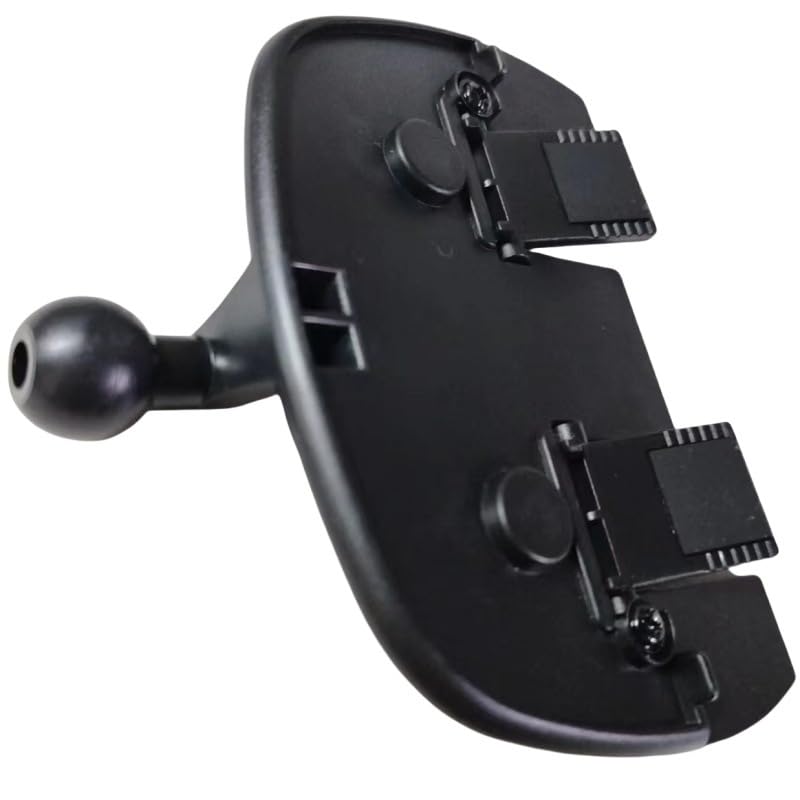 ThtRht CD Slot Phone Mount Base Replacement with 17mm Ball Head Joint Adapter Mounting Bracket for Car Stereo CD Player Car Phone Holder CD Mount Clip