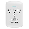 Amber Protection 3-Outlet-Surge Surge Protector (2024)