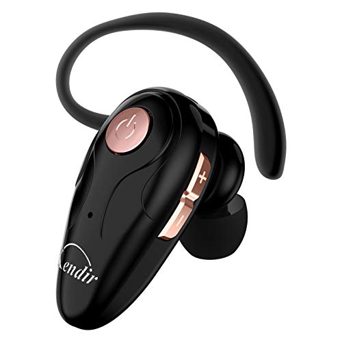 Kendir Bluetooth Headset, V5.0 Ultralight Wireless Headphone Cell Phone Earpiece with Mic Headsetcase,Volume Control, Handsfree Earbud,Compatible