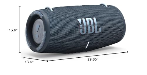 JBL Xtreme 3 Portable Bluetooth Waterproof Speakers - Pair (Blue)